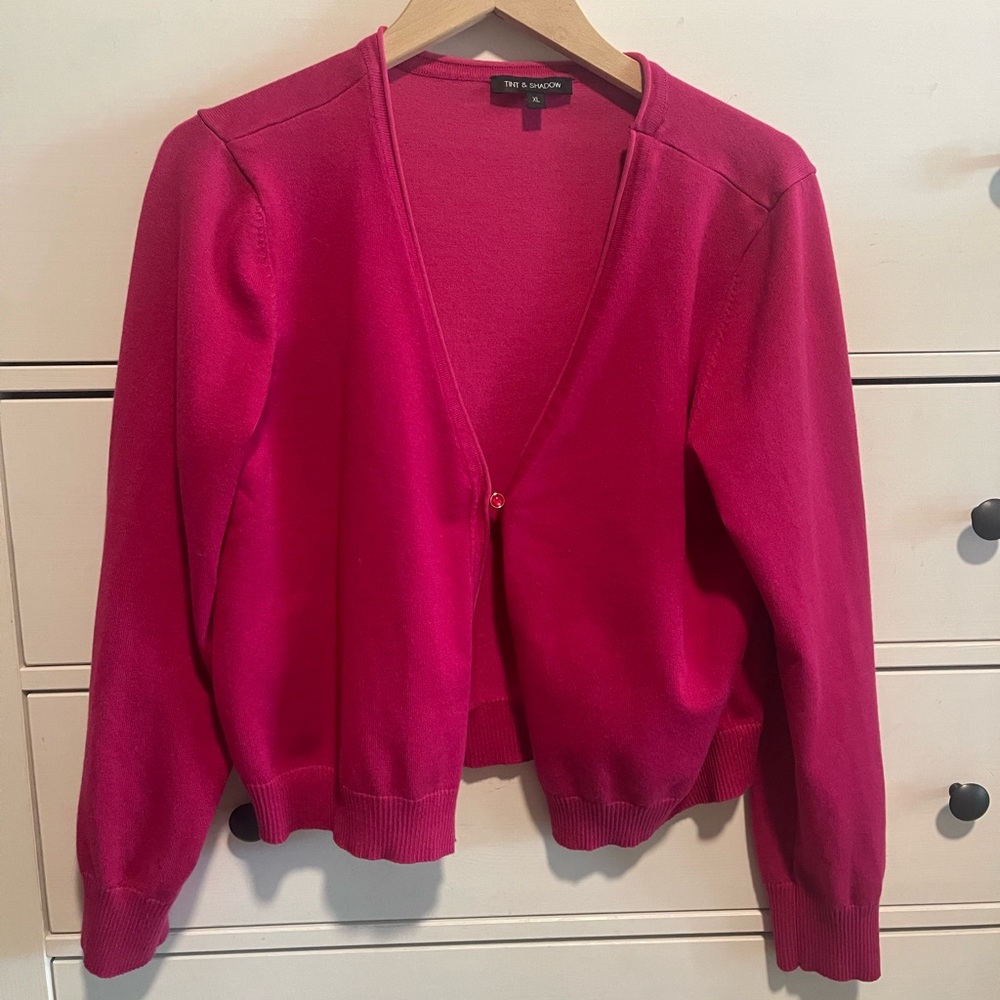 Hot Pink Cardigan